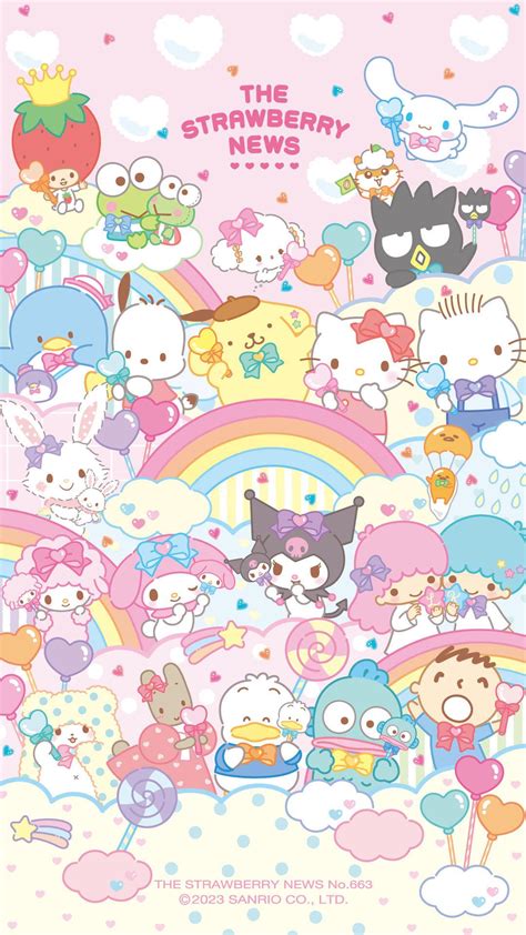 aesthetic sanrio wallpaper|cute wallpapers for laptop sanrio.